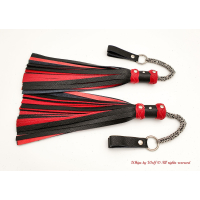 MTO Black & Red Poi Floggers