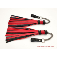 MTO Red & Black Poi Floggers 