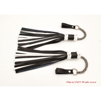 MTO Black & White Poi Floggers 