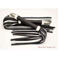 MTO Black & White Medium Flogger 
