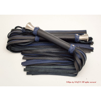 MTO Black & Dark Blue Medium Flogger