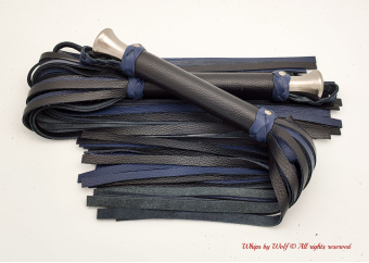 MTO Black & Dark Blue Large Flogger