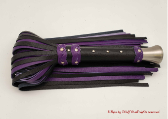 MTO Black & Purple Huge Flogger 