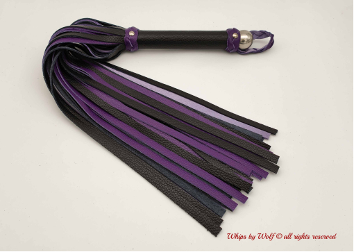 MTO Black & Purple Large Flogger