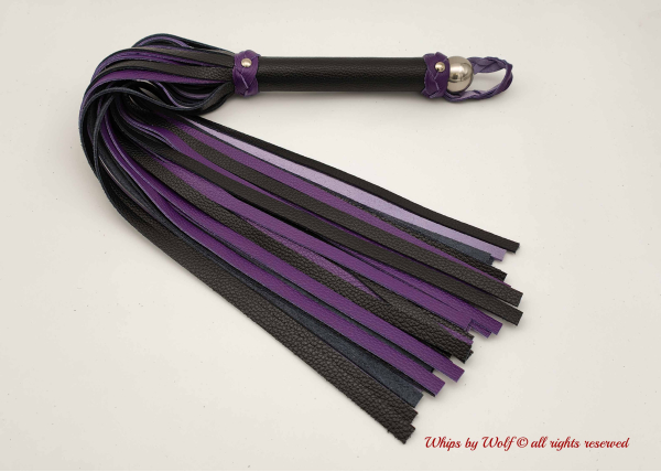 MTO Black & Purple Large Flogger 