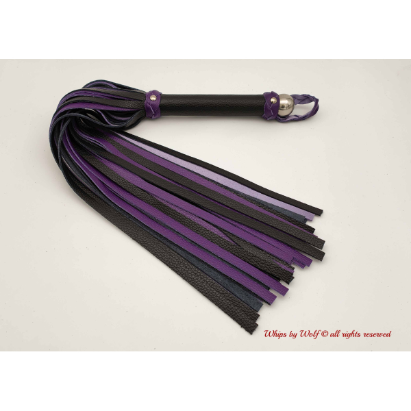 MTO Black & Purple Large Flogger 