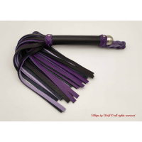MTO Black & Purple Floggerset 