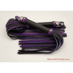MTO Black & Purple Floggerset 