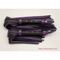 MTO Black & Purple Floggerset 