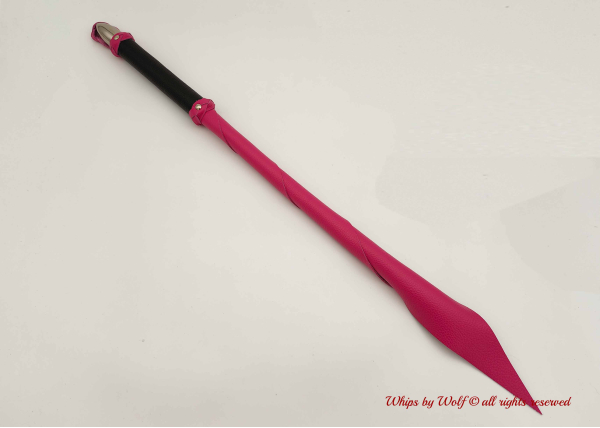 MTO Black & Pink Wolf Tail Whip 