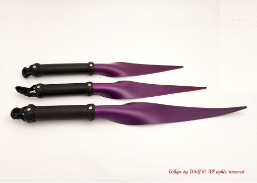 Purple and Black Dragon tongue