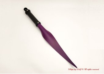 Purple and Black Dragon tongue