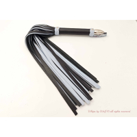 Flogger set in Black & Ice Blue