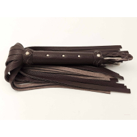 Single Medium Flogger in Brown