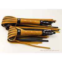 Exclusive Flogger set in Wax Yellow & Sharp Black