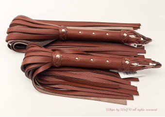 Flogger set in Deep Brown