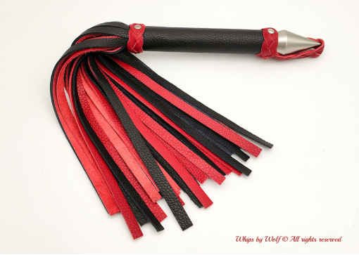MTO Black & Red Medium Flogger 