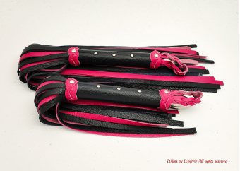 MTO Black & Pink Medium Flogger 