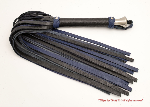 MTO Black & Dark Blue Large Flogger