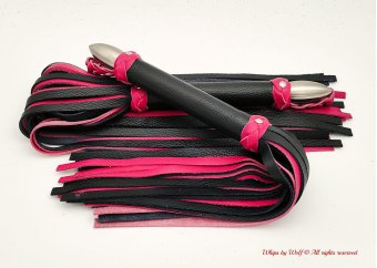 MTO Black & Pink Medium Flogger 