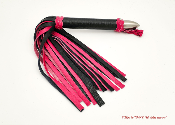 MTO Black & Pink Medium Flogger 