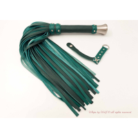 Huge Flogger in Forest & Sea Green