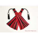MTO Red & Black Poi Floggers 