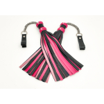 MTO Black & Pink Poi Floggers 