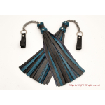 MTO Black & Petroleum Poi Floggers 