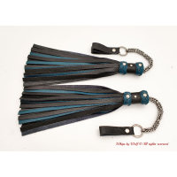 MTO Black & Petroleum Poi Floggers 
