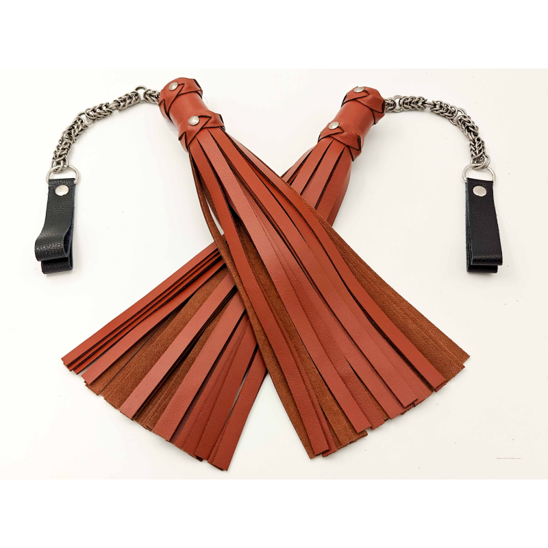 Poi Floggers in Sharp Brown
