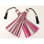 Poi Floggers in Pink & White