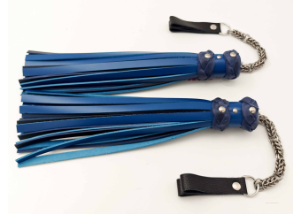 Exclusive Poi Floggers in Sharp Dark and Deep Blue