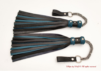 MTO Black & Petroleum Poi Floggers 