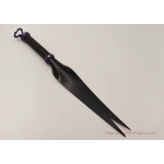 Black & Purple Rubber Snaketongue