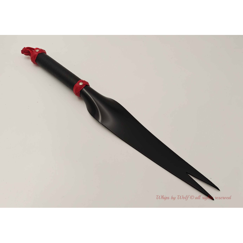 Black & Red Rubber Snaketongue