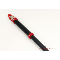 MTO Black & Red Wolf Tail Whip 