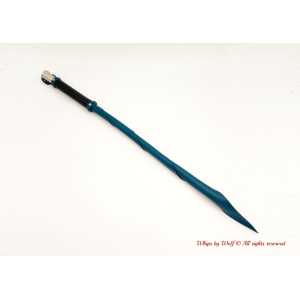 MTO Black & Petroleum Wolf Tail Whip 