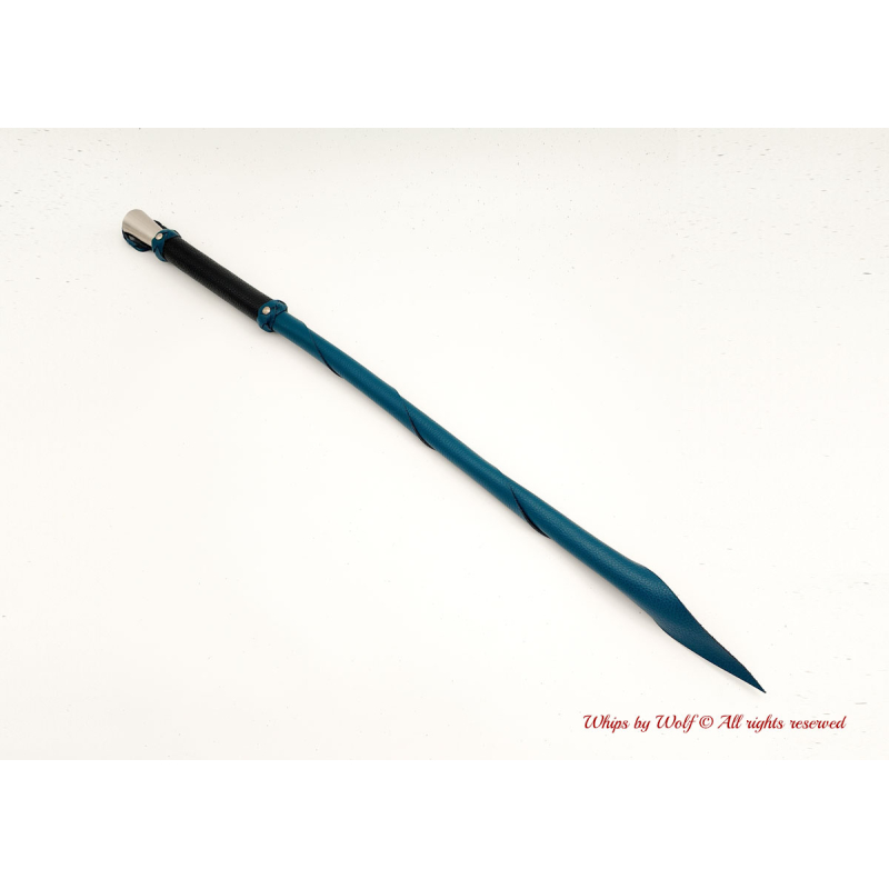 MTO Black & Petroleum Wolf Tail Whip 