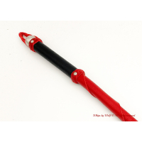 MTO Red & Black Wolf Tail Whip 