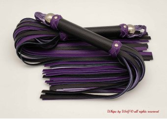 MTO Black & Purple Large Flogger 