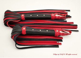 MTO Black & Red Medium Flogger 