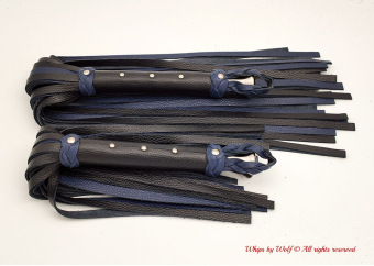 MTO Black & Dark Blue Large Flogger